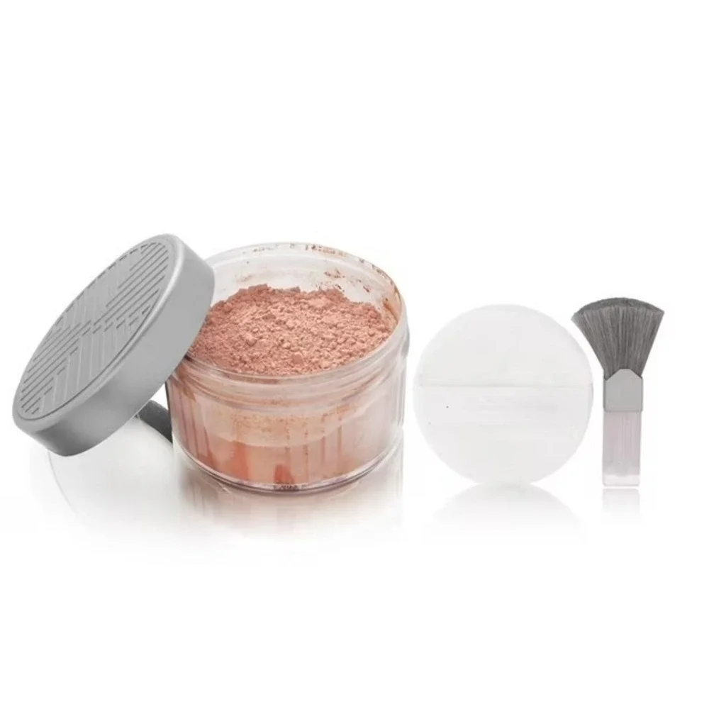 Charles‎ Of The Ritz Custom Finishing Powders: Rose Beige, w/Brush NEW, 2